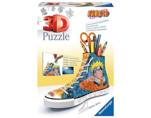 Puzzle Naruto Sneaker 3D 108 Teile