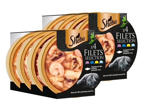 Sheba Filets Selection Multipack 8x  4x60g