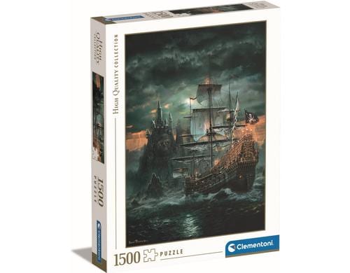 Puzzle Piratenschiff Teile: 1500, 59 x 84.5cm