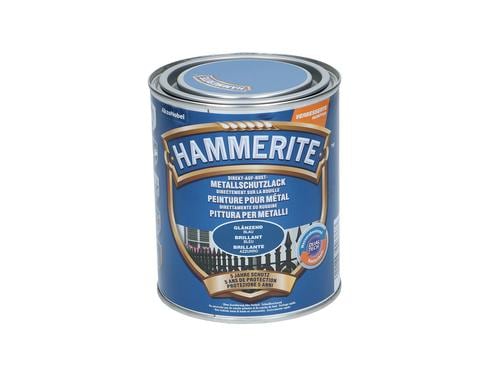 Hammerite Metall-Schutzlack HG blau Hochglanz