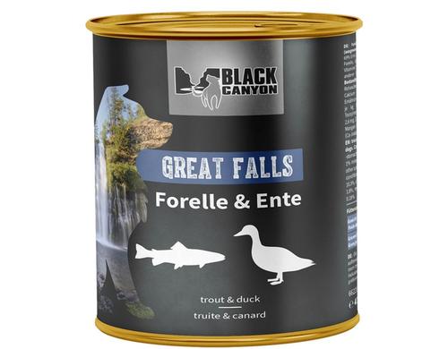 Black Canyon Dog Great Falls 820g Ente & Forelle