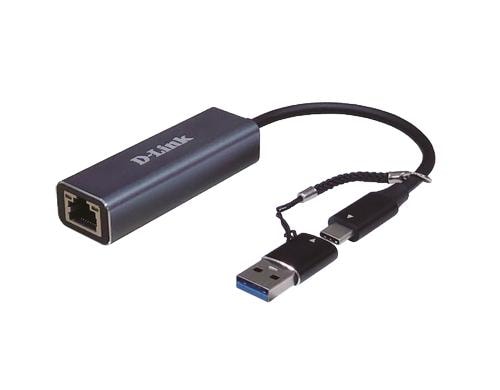 D-Link DUB-2315: LAN USB-C-Adapter 2.5 Gigabit, USB-A zu USB -C