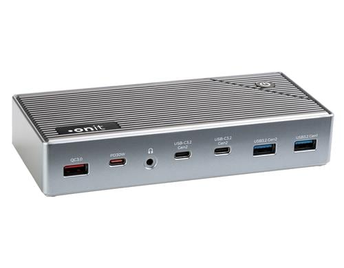 onit USB-C Dockingstation pro 2DP, HDMI, USB-C, 4 USB-A, Ethernet