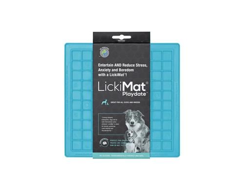 LickiMat Dog Playdate Trkis 20 x 20cm