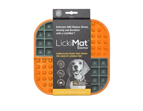 LickiMat Dog Slomo Orange 20 x 20cm