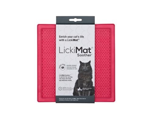 LickiMat Cat Soother Pink 20 x 20cm