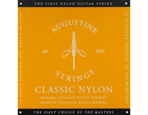Augustine Classic Gold Medium Klassische Gitarren-Saiten, Satz