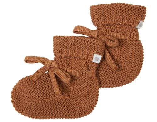 Noppies Booties knit Nelson Chipmunk / one size
