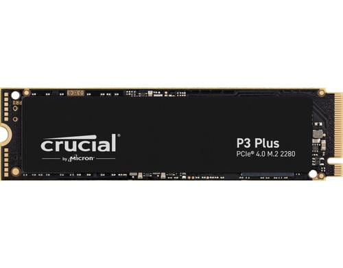 Crucial SSD P3 Plus M.2 NVMe PCIe 4.0, 1TB 4.0 NAND, lesen 5000MB/s, schr. 3600MB/s