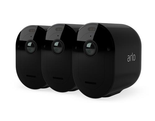 Arlo VMC4360B: IP Kamera 3er Set Arlo Pro 5 Spotlight Kamera schwarz