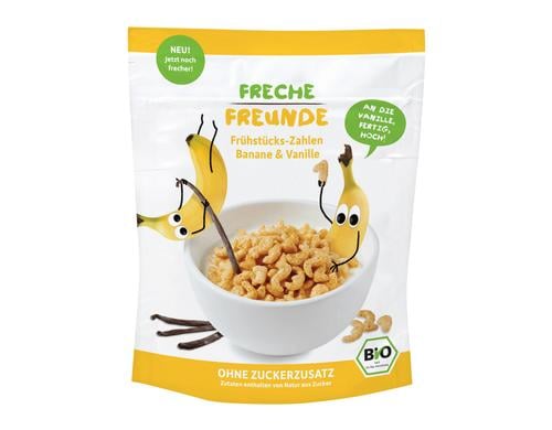 Freche Freunde Frhstcks-Zahlen Banane & Vanille 125 g