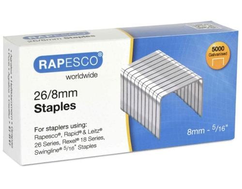 Rapesco 26/8mm Heftklammern 5000 Stck