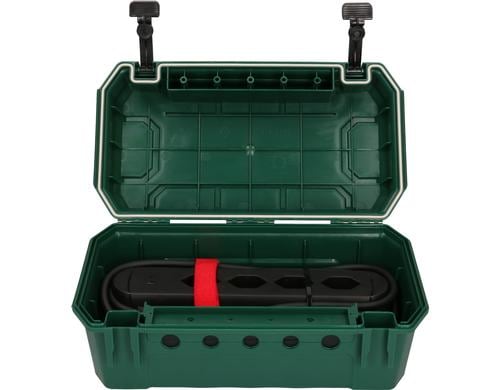 Max Hauri Safety-Box mit Steckerleiste grn, IP54, 4xT13