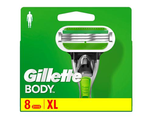 Gillette Body Systemklingen 8er 8 Stck