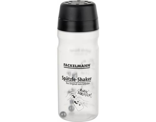 Fackelmann Sptzle Shaker PP, 210x75mm, 675ml, mit 2 Edelstahlkugeln