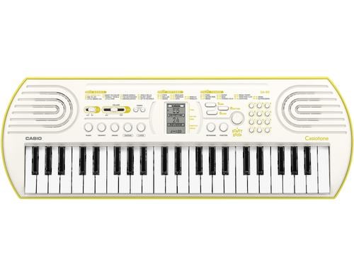 CASIO SA-80 Mini Keyboard, 44 Keys, White