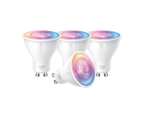 TP-Link Smart Bulb Tapo L630 4-Pack Multicolor Lampe, E27, WiFi, 3,7Watt