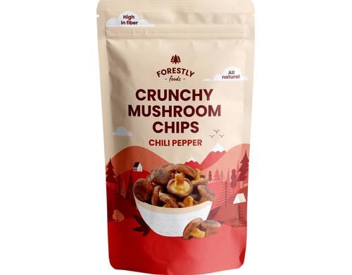 Crunchy Mushroom Chips - Chili 50g