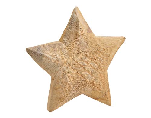 G. Wurm Aufsteller Stern aus Holz 30x3 cm (DxT)