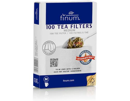 Finum Tee Filter M 100 Stck, 100 x 130 mm