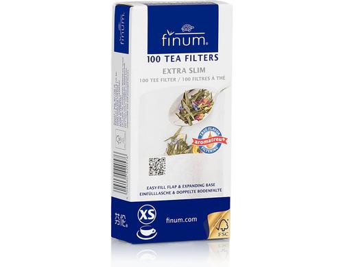 Finum Tea Filter XS 100 Stck, 60 x 130 mm