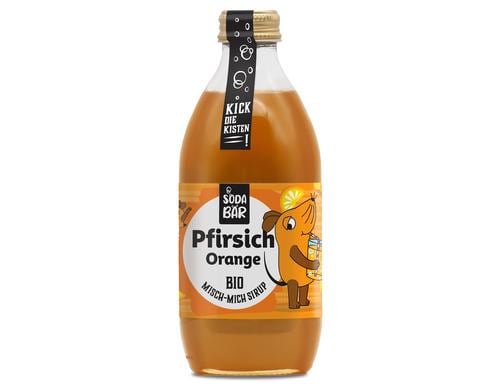 Sodabr Bio Sirup WDR Pfirsich 1 Stck  330  ml