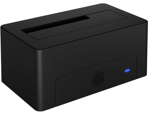 ICY BOX IB-1121-U3, HDD Dockingstation USB 3.1 Type-A, schwarz, ohne Kapazittlimi
