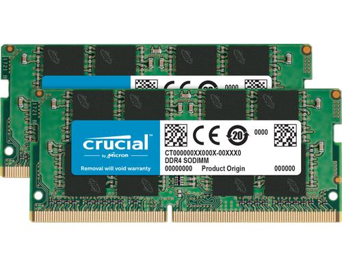Crucial SO-DDR4 16GB 2-Kit 3200MHz Non-ECC CL22, 1.2V, 260Pin