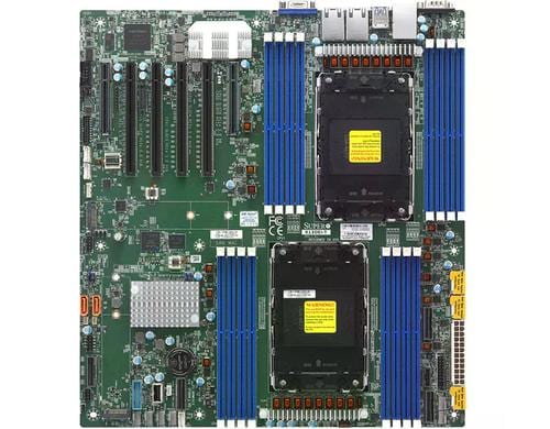 Supermicro X13DEI-T: 2x LGA-4677 EATX, C741, 16x DIMM DDR5