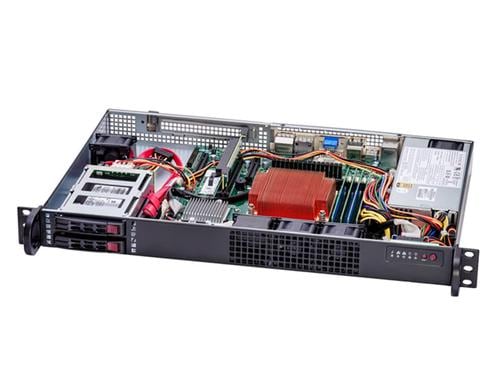 Supermicro SYS-111AD-HN2: 1x LGA-1700 up to 128GB RAM, 2x 2.5 hot-swap, 2x2.5GbE