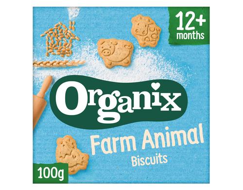 Hero Organix Farm Animals Biscuits Bio 100g / Alter: ab 12+ Monaten