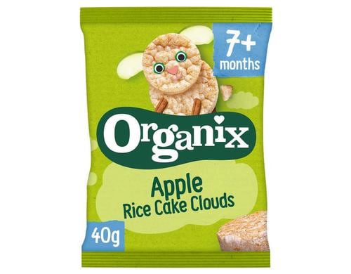 Hero Organix Apple Rice Cake Clouds Bio 50g / Alter: ab 7+ Monaten
