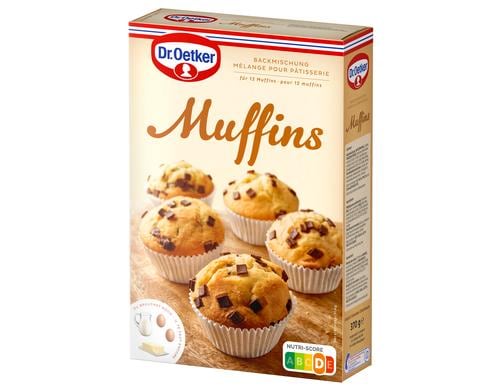 Muffins Backmischung 380 G