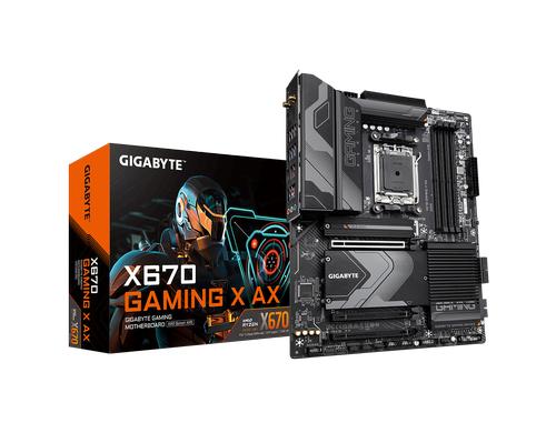 Gigabyte X670 Gaming X AX, ATX, AM5 AMD X670, 4x DDR5, PCI-E 5.0