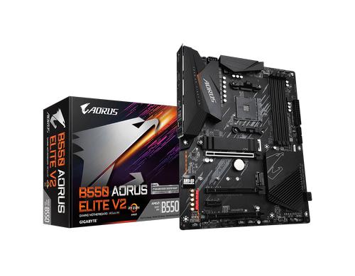 Gigabyte B550 Aorus Elite V2, ATX, AM4 AMD B550, 4x DDR4, PCI-E 4.0