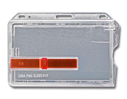 Kartenhalter S5, 10 Stk. 1 Schieber Rot