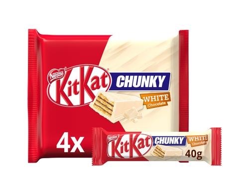 KitKat Chunky mit weisser Schokolade 4 x 40 g