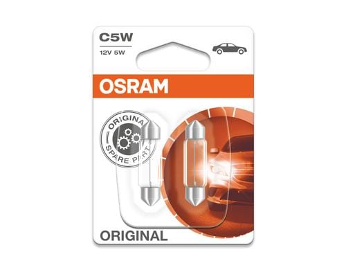 OSRAM Soffittenlampe 12V 5W SV8,5-8 / Blister