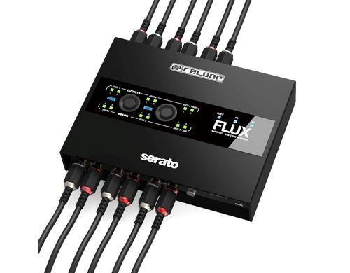Reloop Flux USB-C DVS Audio Interface fr Serato DJ Pro