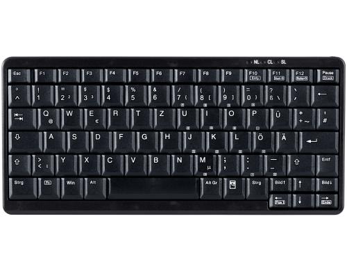 Active Key Kompakt Tastatur AK-4100 USB schwarz