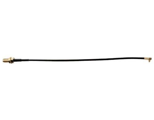 Elbro Kabel-Adapter MMCX-SMA zu SMSB242BW, 0.2m, schwarz
