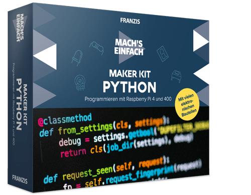 Franzis Maker Kit Python Der Einstieg in die Python-Progammierung