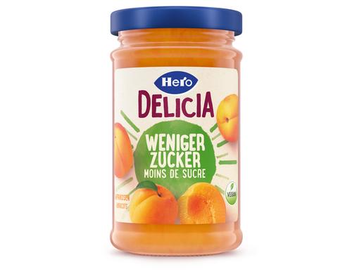 Delicia Weniger Zucker Aprikosenkonfitre 220 g