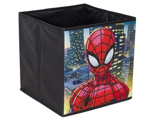 Crystal Art Spiderman Aufbewahrungsbox 30x30cm