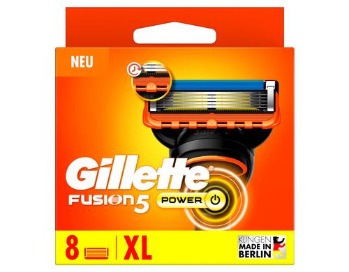 Gillette Fusion5 Power Systemklingen 8er 8 Stck
