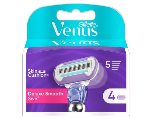 Gillette Venus Deluxe Smooth Swirl Systemklingen 4er