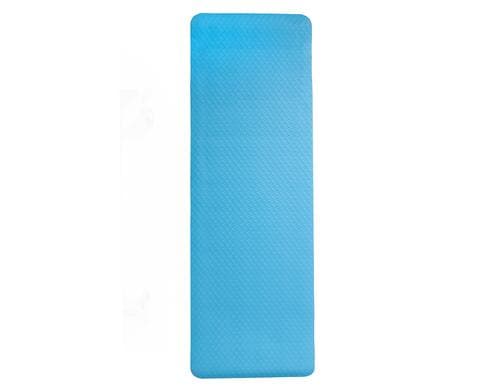 FTM Fitnessmatte blau 180x60x1cm, blau