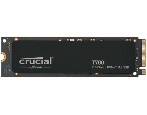 Crucial SSD T700 M.2 NVMe PCIe 5.0 2TB 3D NAND, lesen 11500MB/s, schr. 11800MB/s