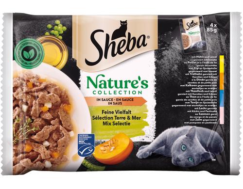 Sheba Natures Collection Sauce Feine Vielfalt, 4x85g