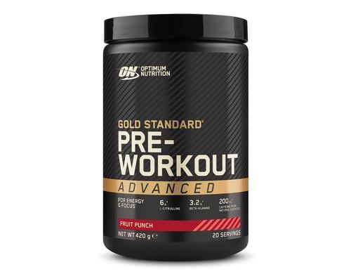 Gold Standard Pre-Workout Advanced 420g, Frchte Mix